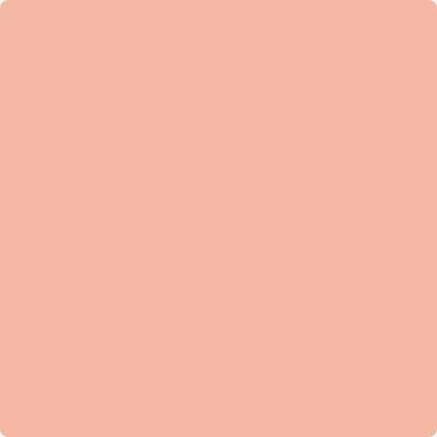 25-Vivid: Peach  a paint color by Benjamin Moore avaiable at Clement's Paint in Austin, TX.