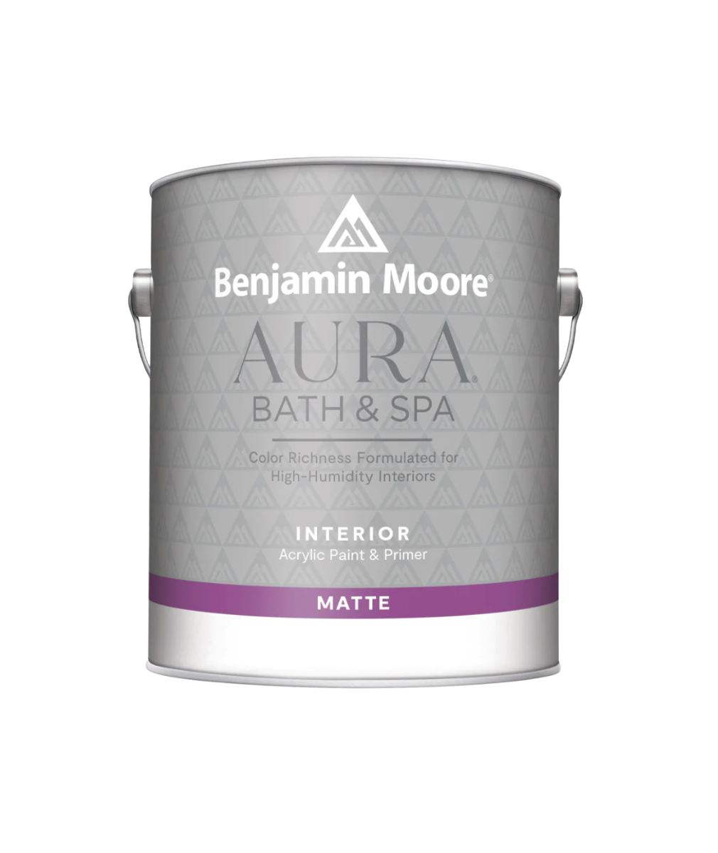 Benjamin Moore Aura Bath and Spa available in Gallons and Quarts online at Clement's Paint.