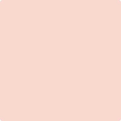 8-Pale: Pink Satin  a paint color by Benjamin Moore avaiable at Clement's Paint in Austin, TX.