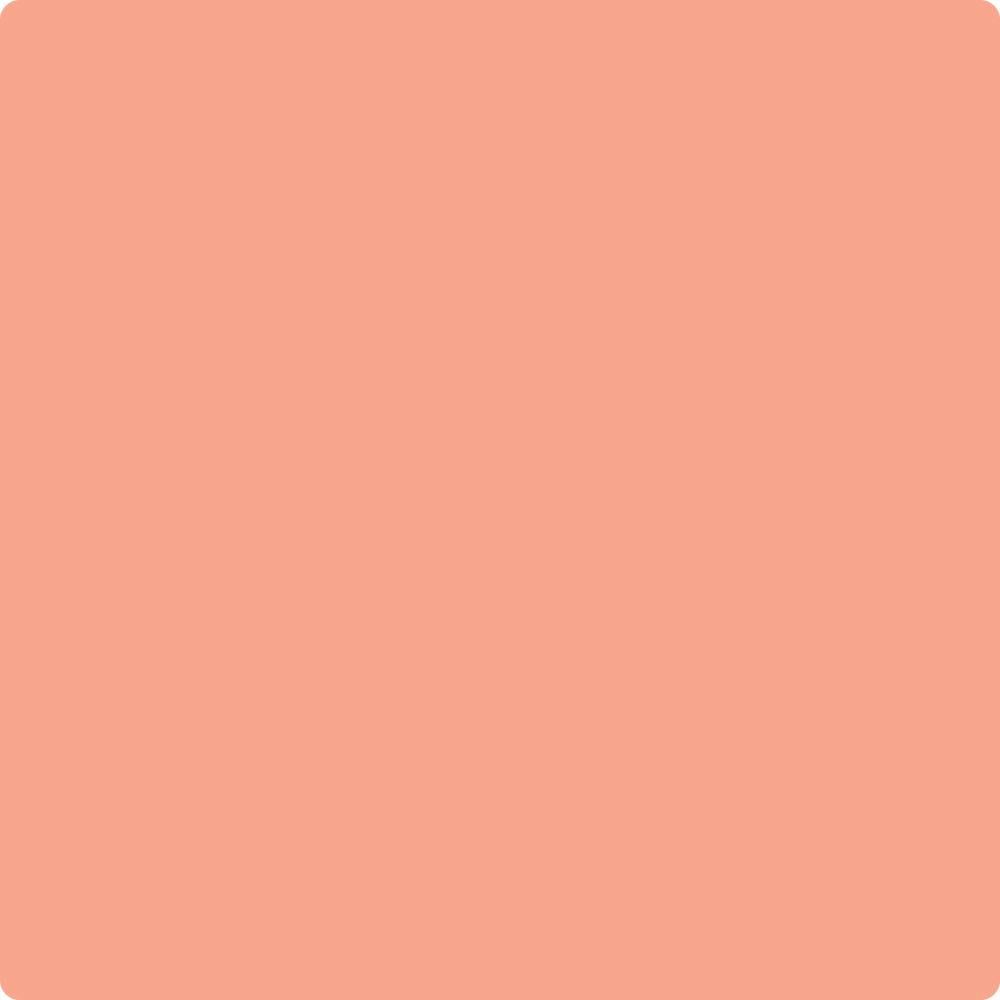 18-Monticello: Peach  a paint color by Benjamin Moore avaiable at Clement's Paint in Austin, TX.