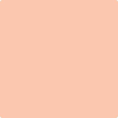 72-Sanibal: Peach  a paint color by Benjamin Moore avaiable at Clement's Paint in Austin, TX.