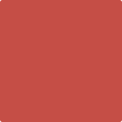1307-Geranium:  a paint color by Benjamin Moore avaiable at Clement's Paint in Austin, TX.