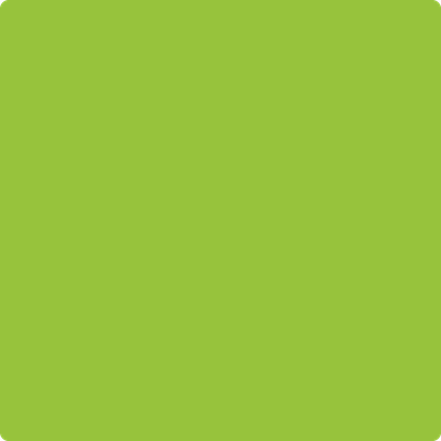 2026-10: Lime Green  a paint color by Benjamin Moore avaiable at Clement's Paint in Austin, TX.