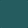 2053-20: Dark Teal  a paint color by Benjamin Moore avaiable at Clement's Paint in Austin, TX.