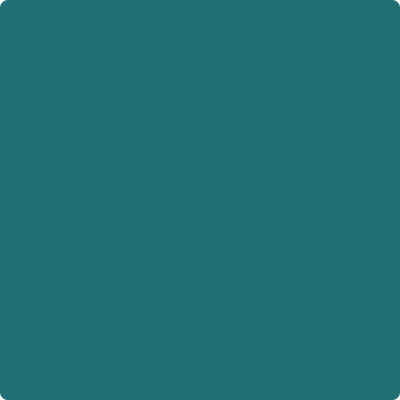 2053-30: Northern Sea Green  a paint color by Benjamin Moore avaiable at Clement's Paint in Austin, TX.