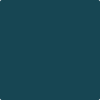 2055-10: Teal  a paint color by Benjamin Moore avaiable at Clement's Paint in Austin, TX.