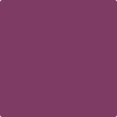 2074-20: Summer Plum  a paint color by Benjamin Moore avaiable at Clement's Paint in Austin, TX.