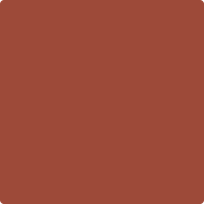 2090-20: Rich Chestnut  a paint color by Benjamin Moore avaiable at Clement's Paint in Austin, TX.