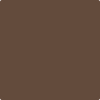 2107-10: Chocolate Candy Brown  a paint color by Benjamin Moore avaiable at Clement's Paint in Austin, TX.