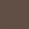 2109-20: Hearthstone Brown  a paint color by Benjamin Moore avaiable at Clement's Paint in Austin, TX.