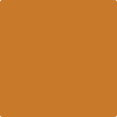 2156-10: Autumn Orange  a paint color by Benjamin Moore avaiable at Clement's Paint in Austin, TX.