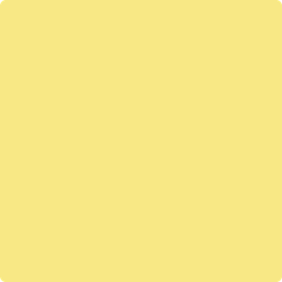 326-Good: Morning Sunshine  a paint color by Benjamin Moore avaiable at Clement's Paint in Austin, TX.