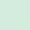 596-Spearmint: Ice  a paint color by Benjamin Moore avaiable at Clement's Paint in Austin, TX.