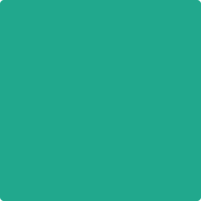 607-Albuquerque: Teal  a paint color by Benjamin Moore avaiable at Clement's Paint in Austin, TX.