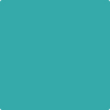 733-Palm: Coast Teal  a paint color by Benjamin Moore avaiable at Clement's Paint in Austin, TX.