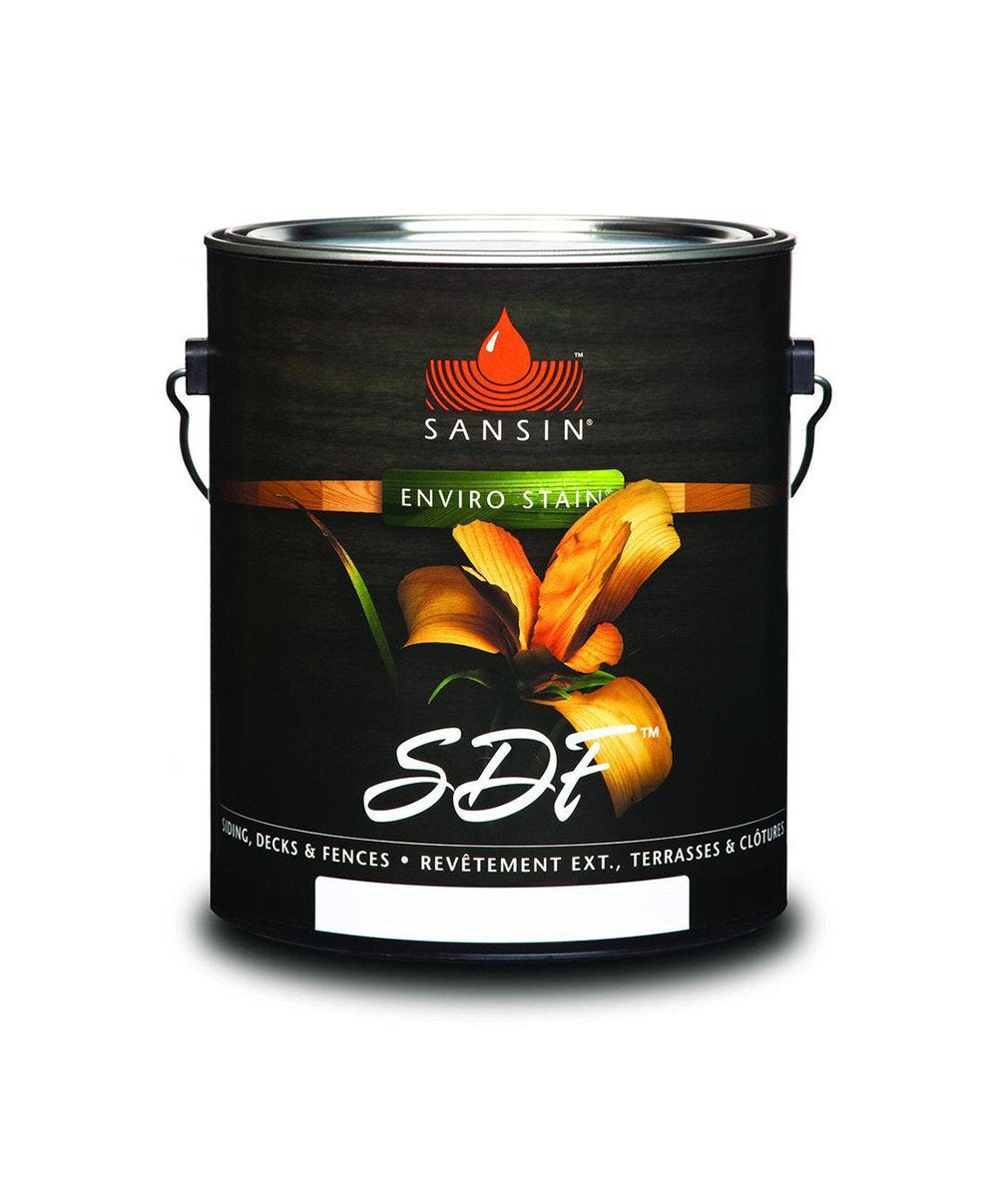 Sansin SDF Top Coat, available at Clement's Paint in Austin, TX.