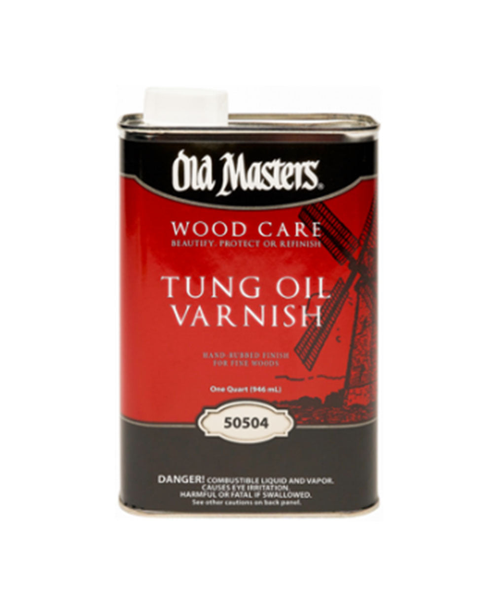 Old Masters Tung Oil Varnish, available at Clement's Paint in Austin, TX.