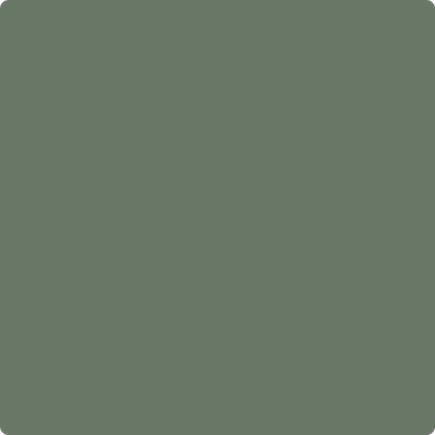 HC-125: Cushing Green  a paint color by Benjamin Moore avaiable at Clement's Paint in Austin, TX.