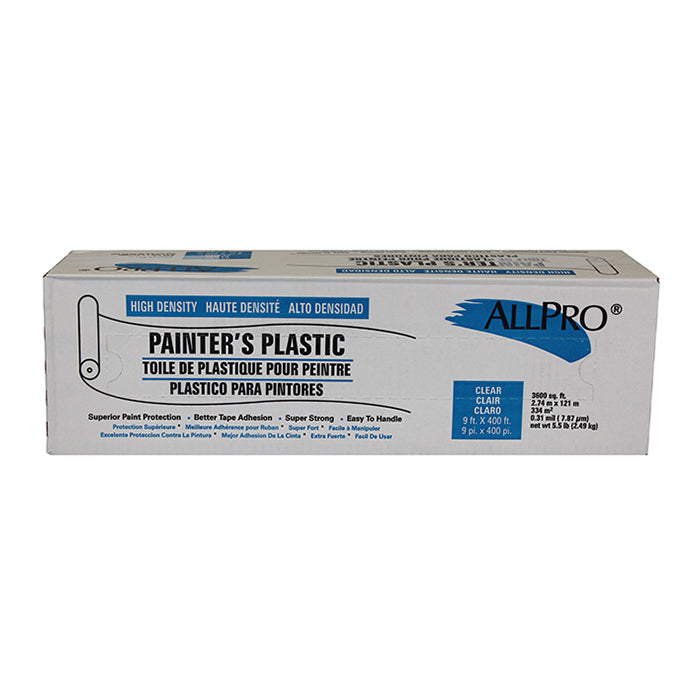 Petoskey Painter's Plastic, available at Clement's Paint in Austin, TX.