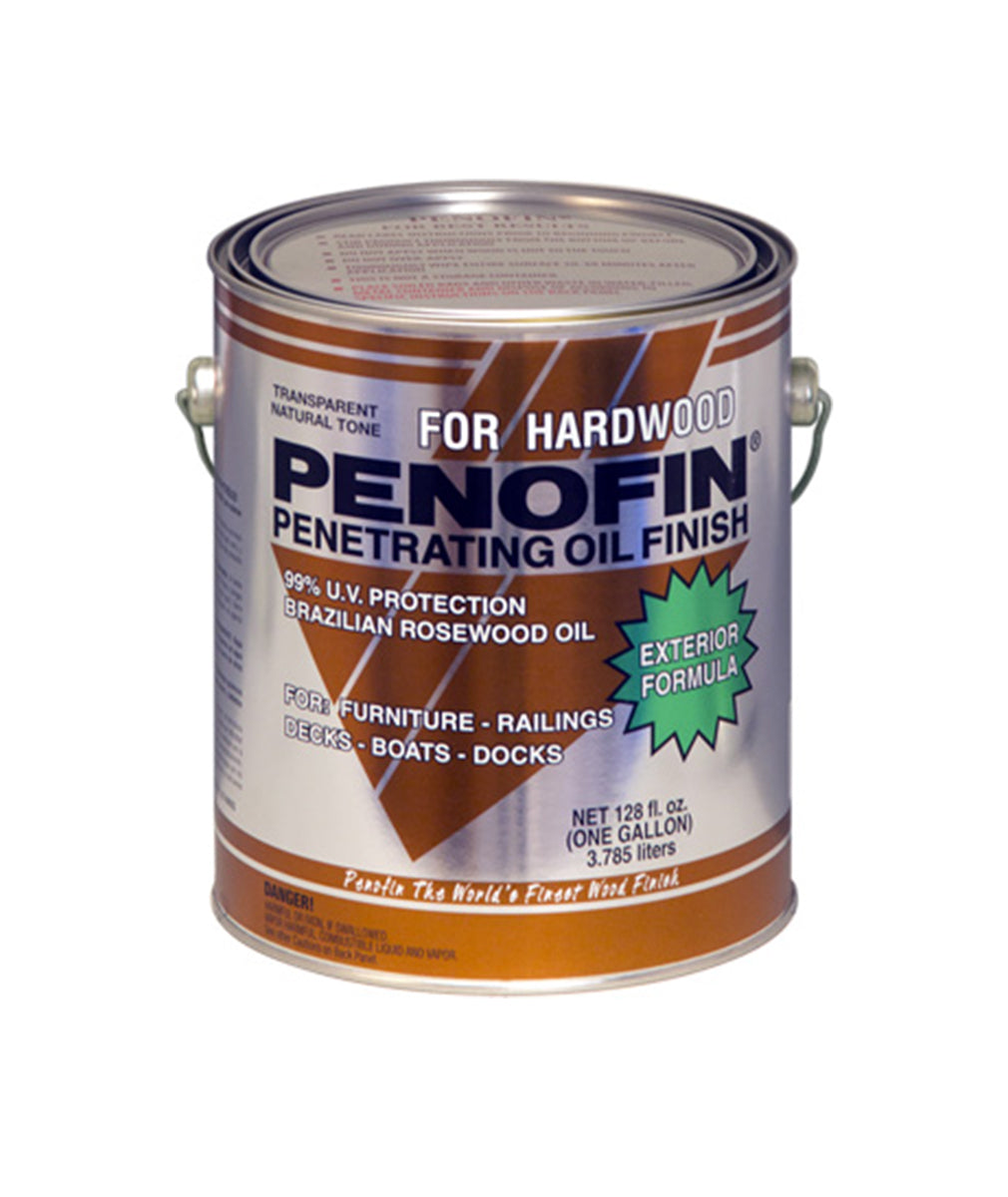 Penofin Exotic Hardwood Finish, available at Clement's Paint in Austin, TX.