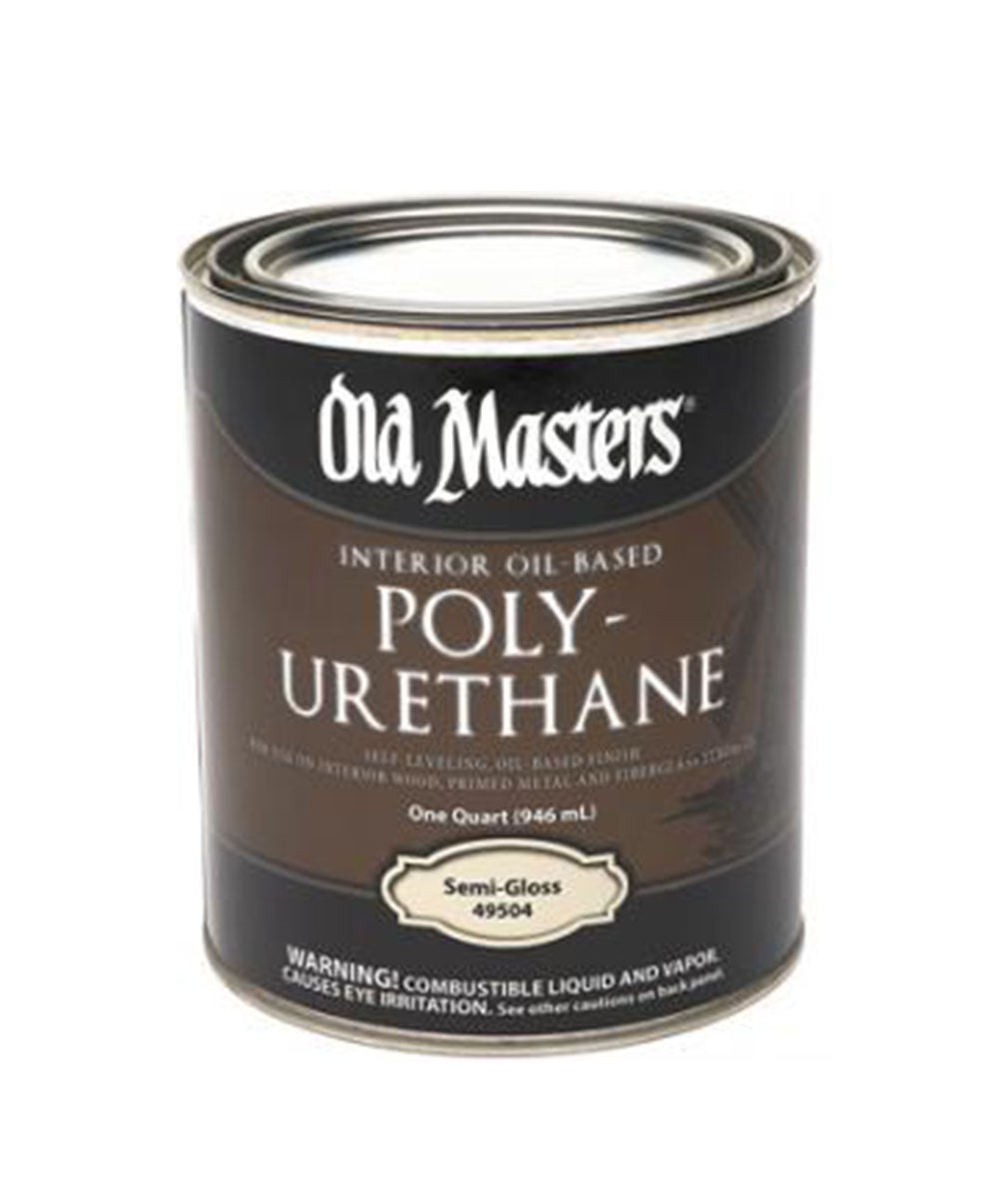 Old Masters Interior Oil-Based Polyurethane, available at Clement's Paint in Austin, TX.