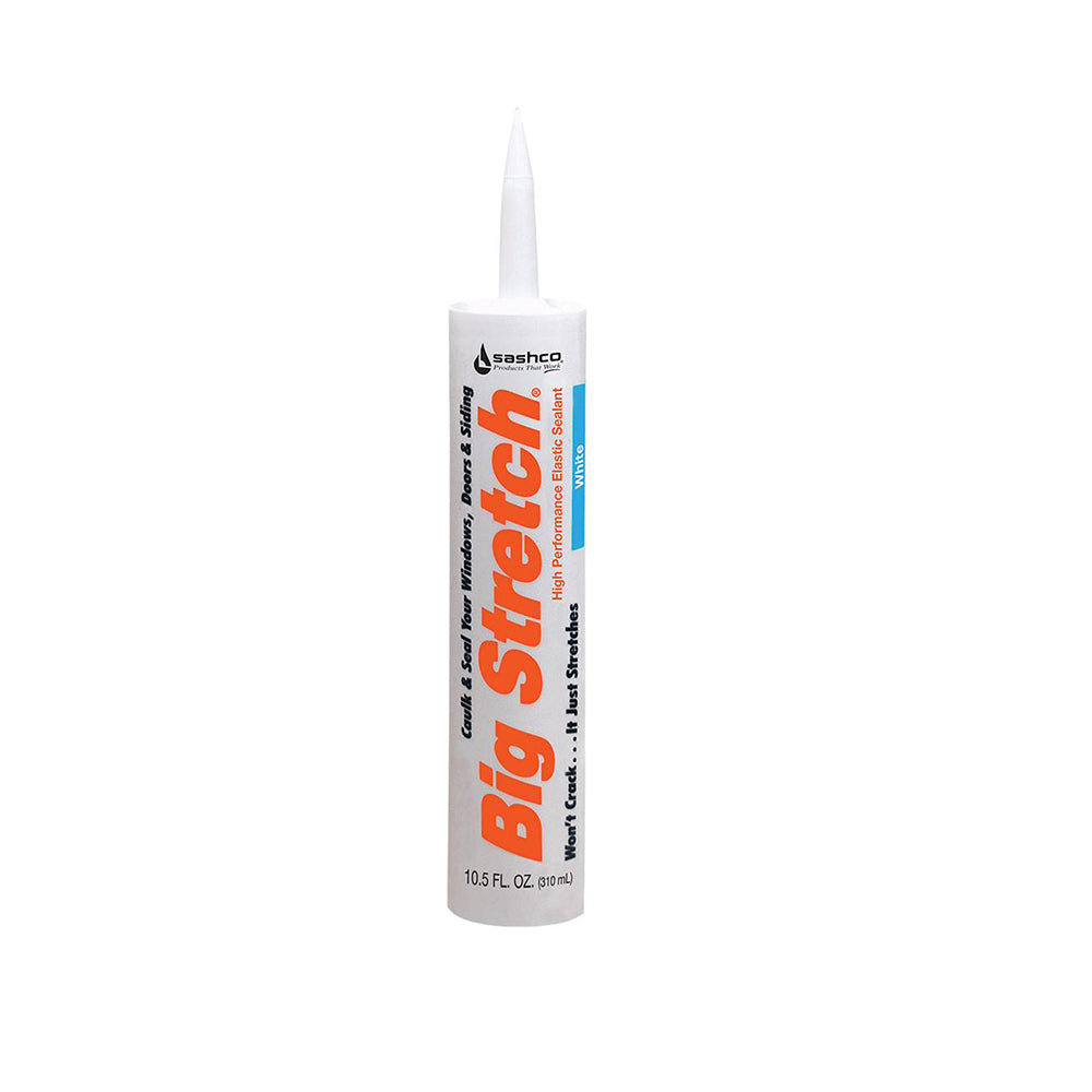 Sashco Big Stretch® Caulk & Sealant, available at Clement's Paint in Austin, TX.