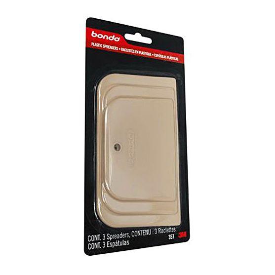 BONDO PLASTIC SPREADER 3/PK