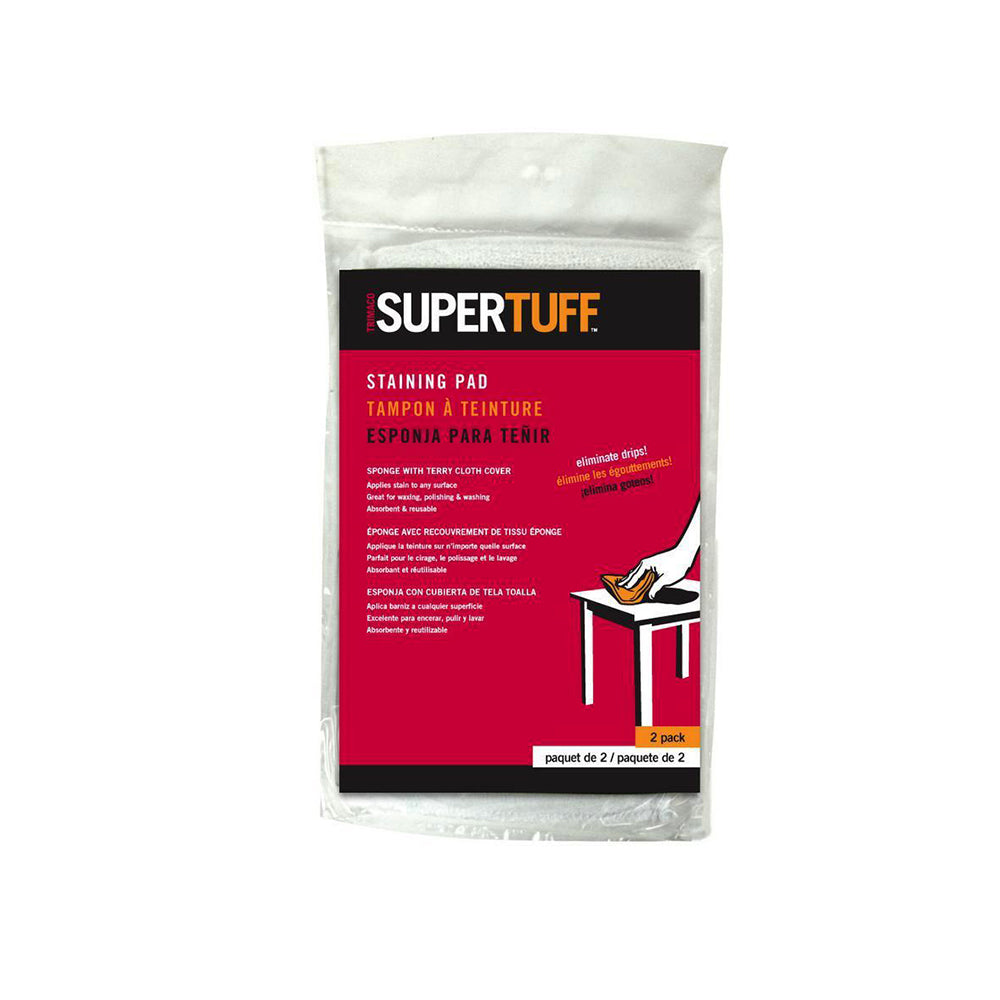 SUPERTUFF STAINING PAD (2 Pack), available at Clement's Paint in Austin, TX.