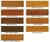 TWP Wood Stain 1500 Series colors, available at Clement's Paint in Austin, TX.