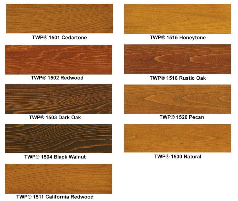 TWP Wood Stain & Preservative 1500 Series Clement's Paint